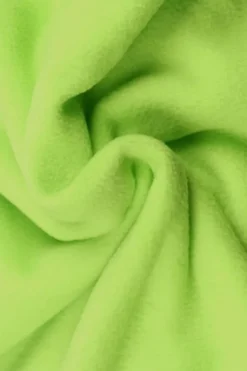 Anti Pilling Fleece Lime groen - 16