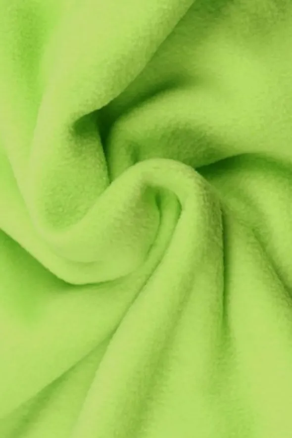 Anti Pilling Fleece Lime groen - 16