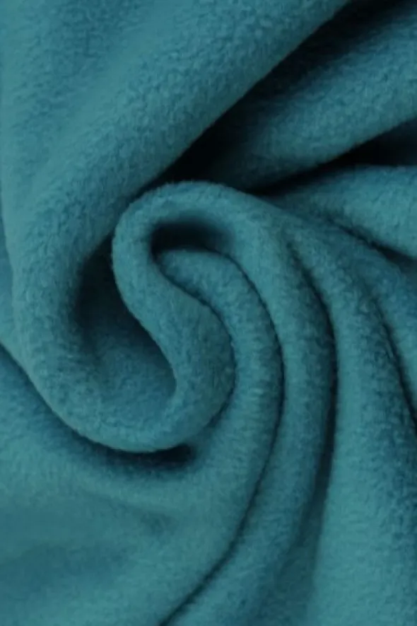 Anti Pilling Fleece Petrol Blauw - 26