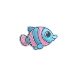 Applicatie Cute Fish Pink/Blue