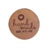 Applicatie Handmade With Love - Opstrijkbaar