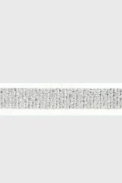 Band Shiny Rustic - White/Silver