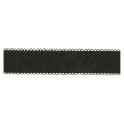 BH Elastiek Picot 19mm - Zwart