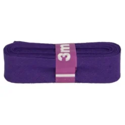 Biaisband 3m - Donker Paars