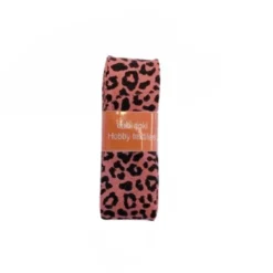 Biaisband - 2m - Leopard - Warm Coral