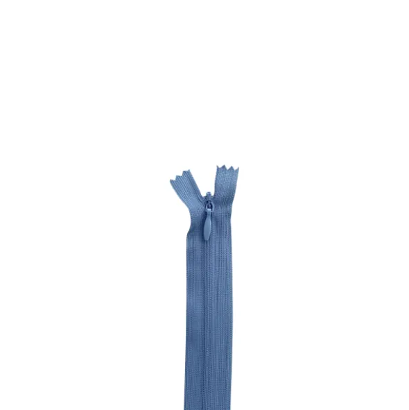 Blinde Rits 40cm - 839 - Staalblauw