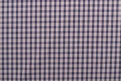 Blousestof - bordeaux/navy/white