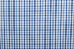 Blousestof - kobalt/blue/white