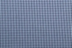 Blousestof - light blue/navy/white