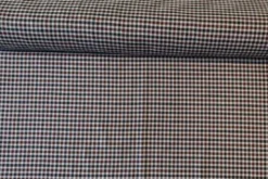 Blousestof - Warm Brown/Antracite/Light Grey