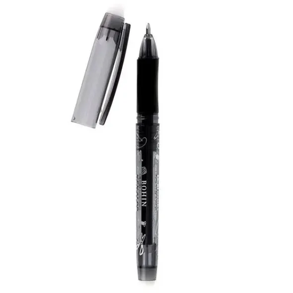 Bohin - Kekalor 2in1 uitwisbare thermo-gevoelige pen - Zwart