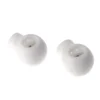 Bohin - Koordstopper 1-gaats - 18x15mm wit