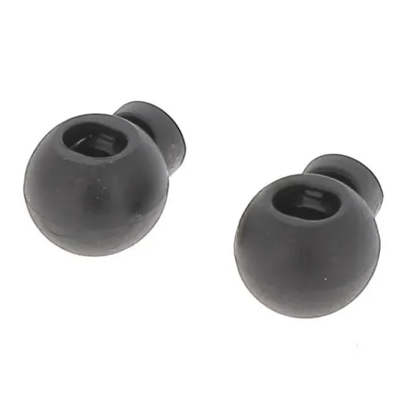 Bohin - Koordstopper 1-gaats - 18x15mm zwart