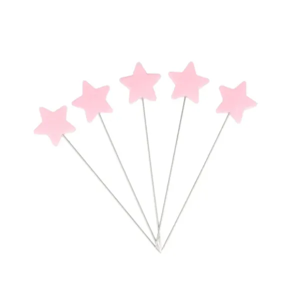 Bohin Kopspelden Ster Light Pink - 42x0,55mm