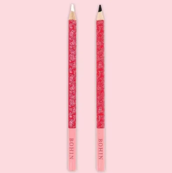Bohin - Krijtpotlood Pink Blossom - White