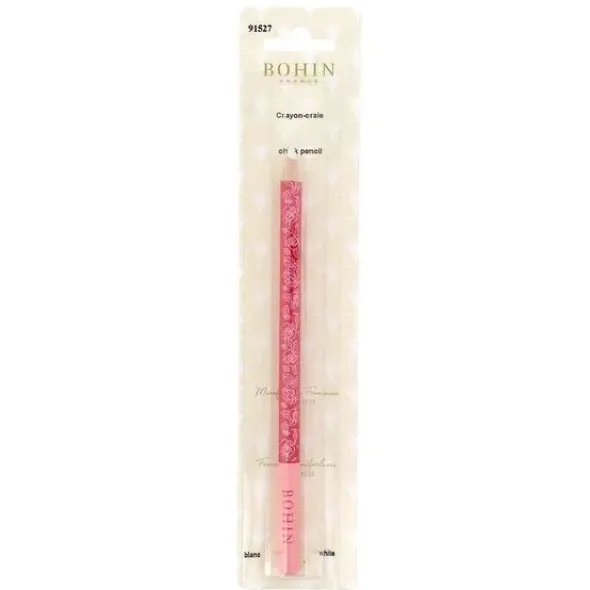 Bohin - Krijtpotlood Pink Blossom - White
