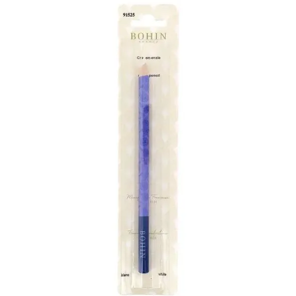 Bohin - Krijtpotlood Purple Blossom - White
