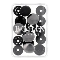Bohin - Magische drukknoop 14mm - Antracite