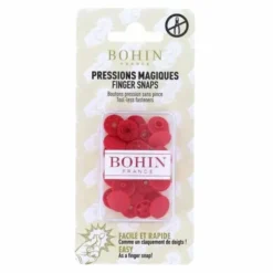 Bohin - Magische drukknopen 13mm - Red