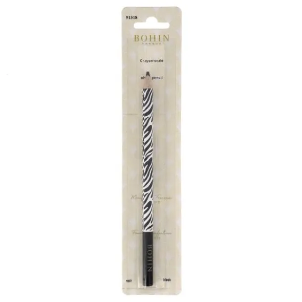 Bohin - Safari Krijtpotlood Zebra - Black