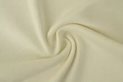 Boordstof Rib - Creme - 02
