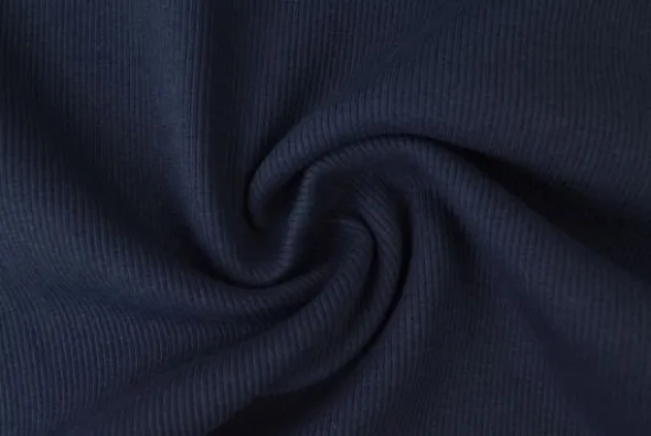 Boordstof Rib - Donker Blauw - 49