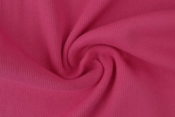 Boordstof Rib - Fel Roze - 51