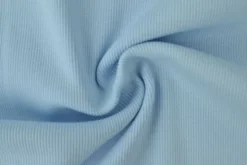 Boordstof Rib - Licht Blauw - 05