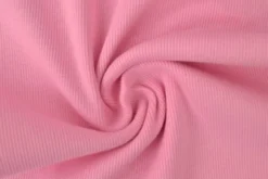 Boordstof Rib - Licht Roze - 04