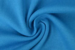Boordstof Rib - Petrol Blauw - 26