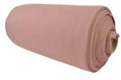 Boordstof Rib - Vintage Roze - 37