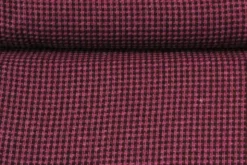 bouclé - Grafisch Aubergine/Roze/Lila