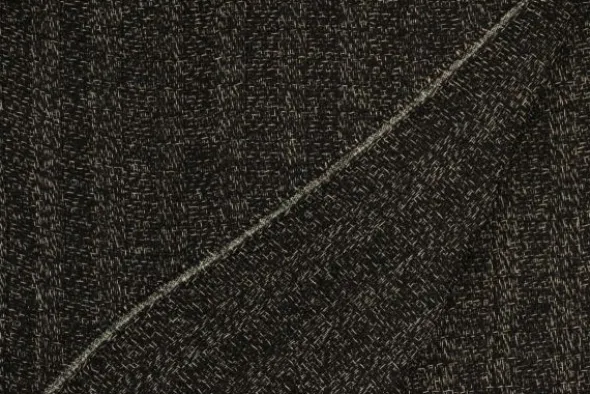 bouclé - Grafisch Geweven Zwart/Wit