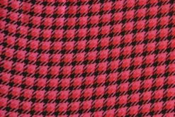 Bouclé - Pied de Cocq Rood/Fuchsia/Zwart