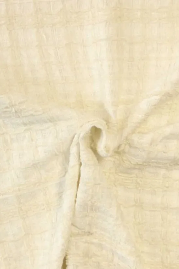 bouclé - Ruiten Creme/Vanille