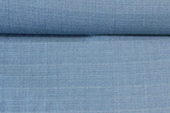 bouclé - Ruitje lavendel/Blauw