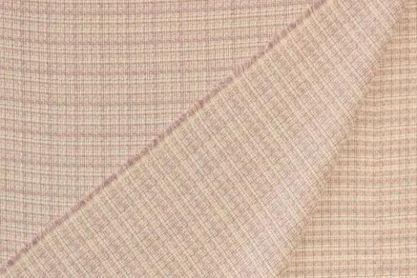 bouclé - Ruitje Lila/Wit/Licht Paars