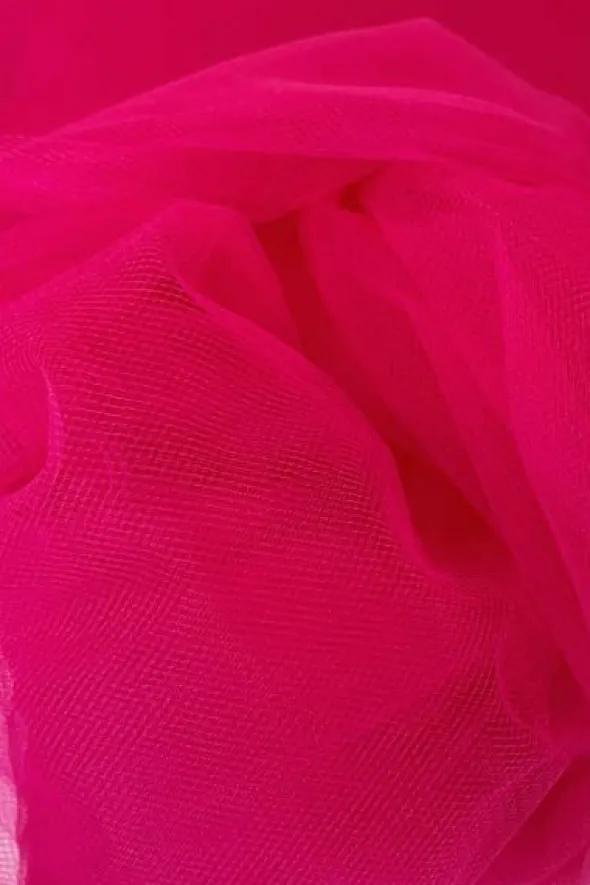 Brandvertragende Tule - 280cm - Cherry