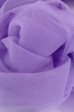 Brandvertragende Tule - 300cm - Lilac
