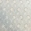 Broderie Katoen - Granny's Flowers - Off White