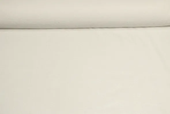 Broderie Katoen - Stitched Flowers White