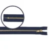 Broek Rits Koper - Niet Deelbaar -560 - Navy - 8 cm