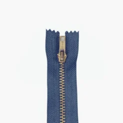 Broek Rits Koper - Niet Deelbaar -839L - Denim Blue/Grey-8 cm