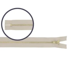 Broek Rits Koper - Niet Deelbaar -572 - Sand -15 cm