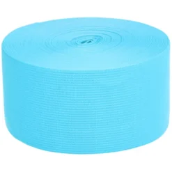Ceintuurelastiek Aqua Blauw - 60 mm