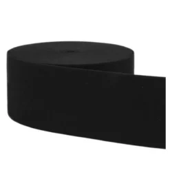 Ceintuurelastiek Zwart - 60mm
