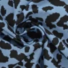 Chambray Animal Spots - Bright Blue