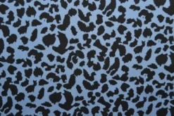Chambray Animal Spots - Bright Blue