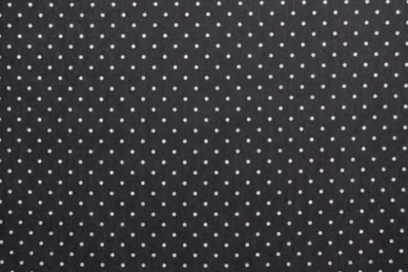 Chambray - Tiny White Dots on Black