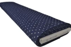 Chambray - Tiny White Dots on Dark Blue